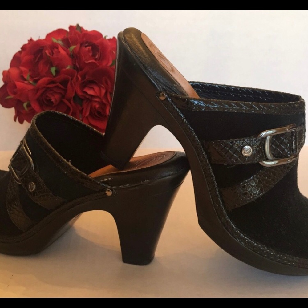 Nurture Suede Mules 8.5